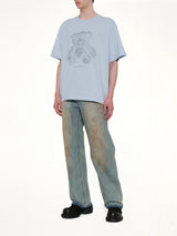 Coding Teddy T-Shirt in Sky