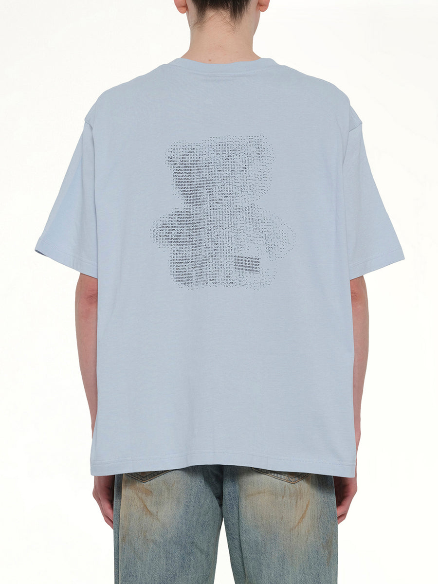 Coding Teddy T-Shirt in Sky