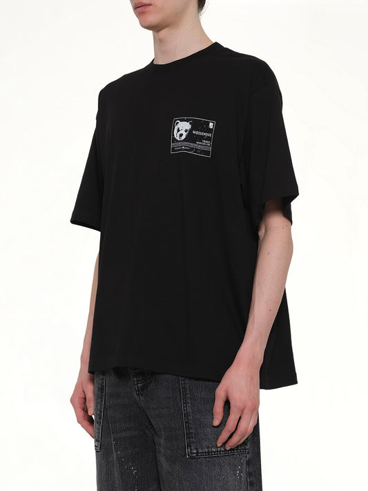 DNA Teddy ID T-Shirt in Black