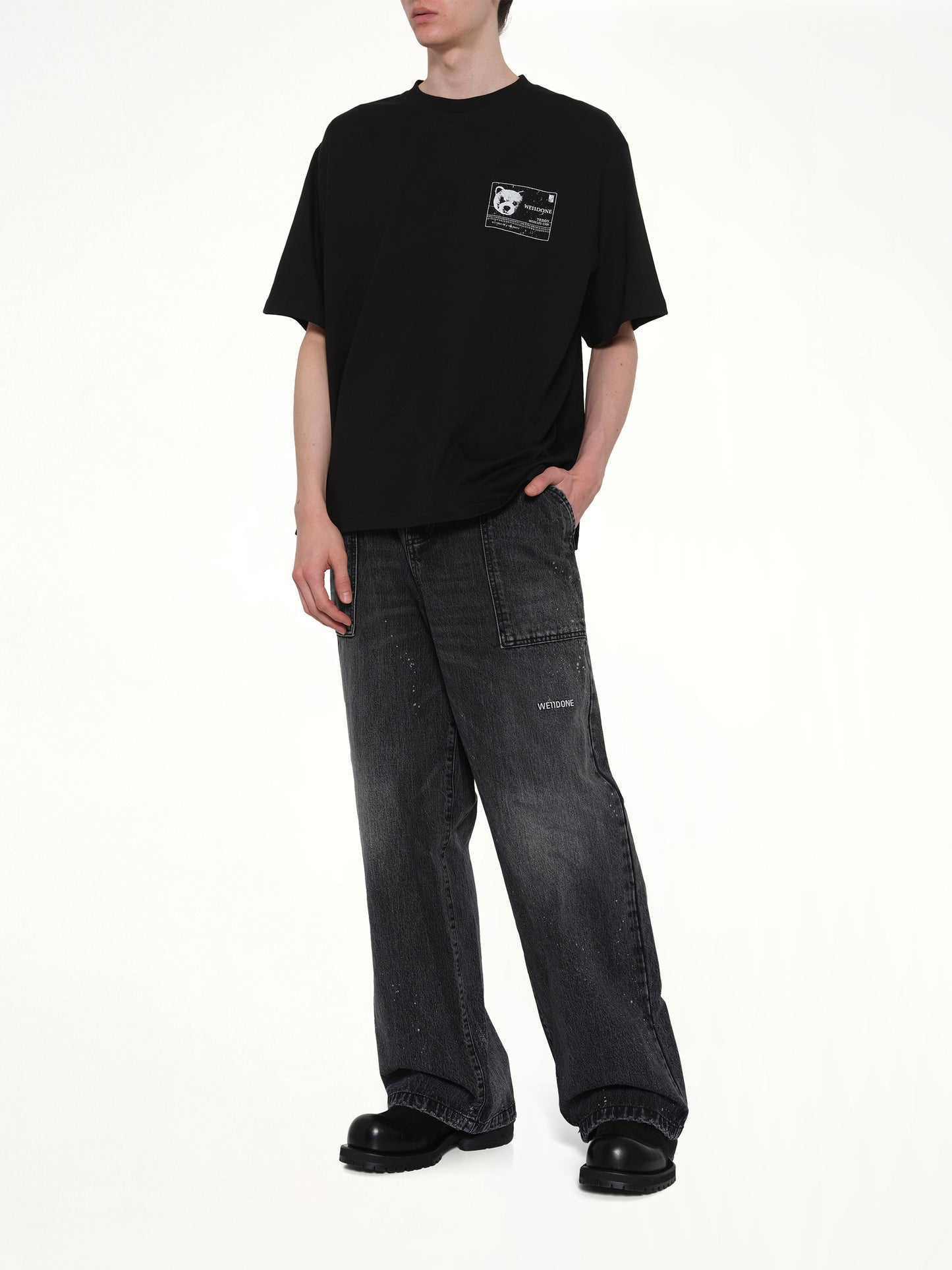 DNA Teddy ID T-Shirt in Black