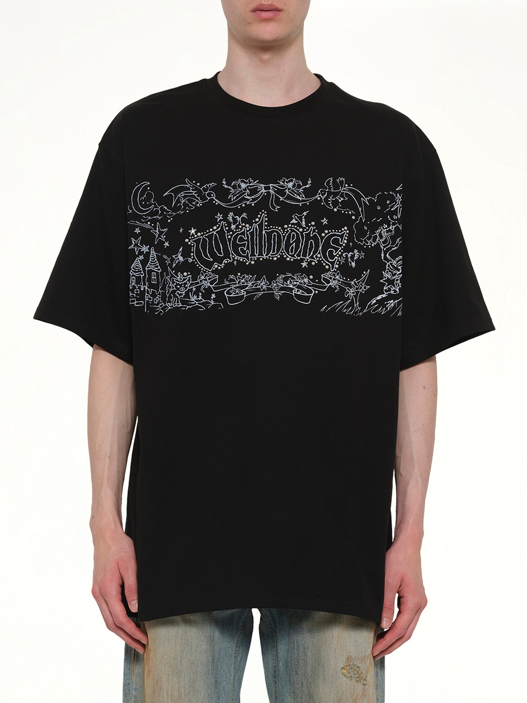 Ending Credit T-Shirt in Black