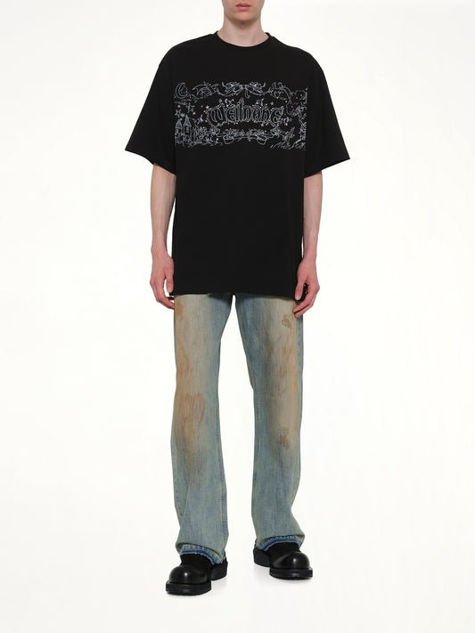 Ending Credit T-Shirt in Black