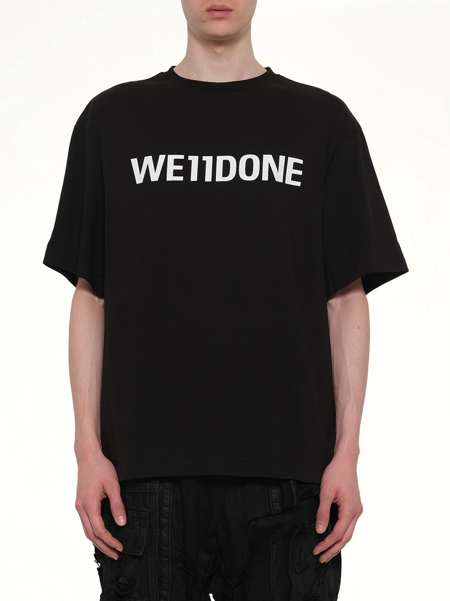 Logo Loose-Fit T-Shirt in Black