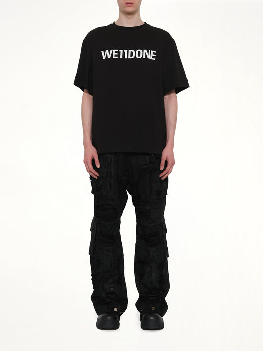 Logo Loose-Fit T-Shirt in Black