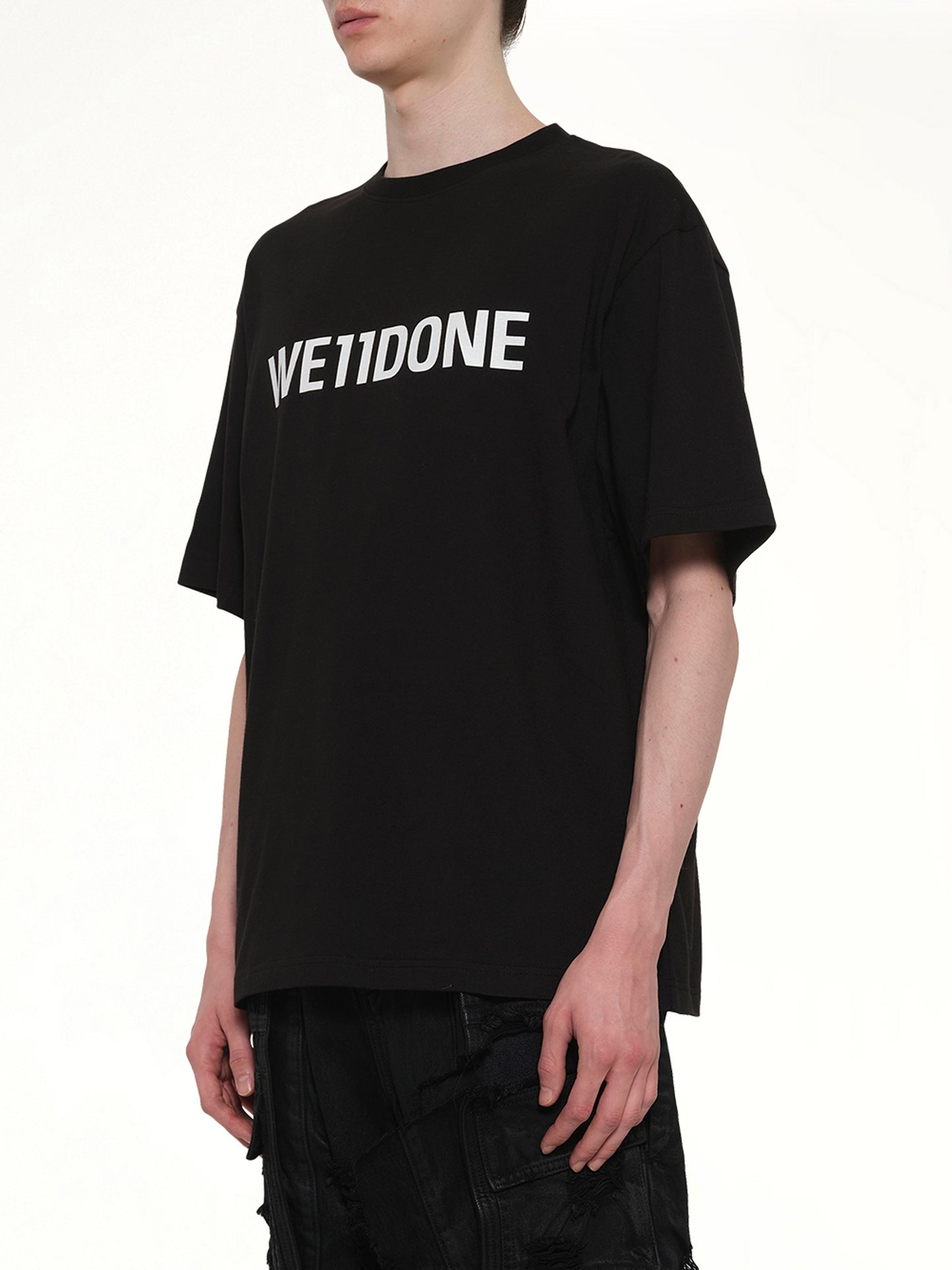 Logo Loose-Fit T-Shirt in Black