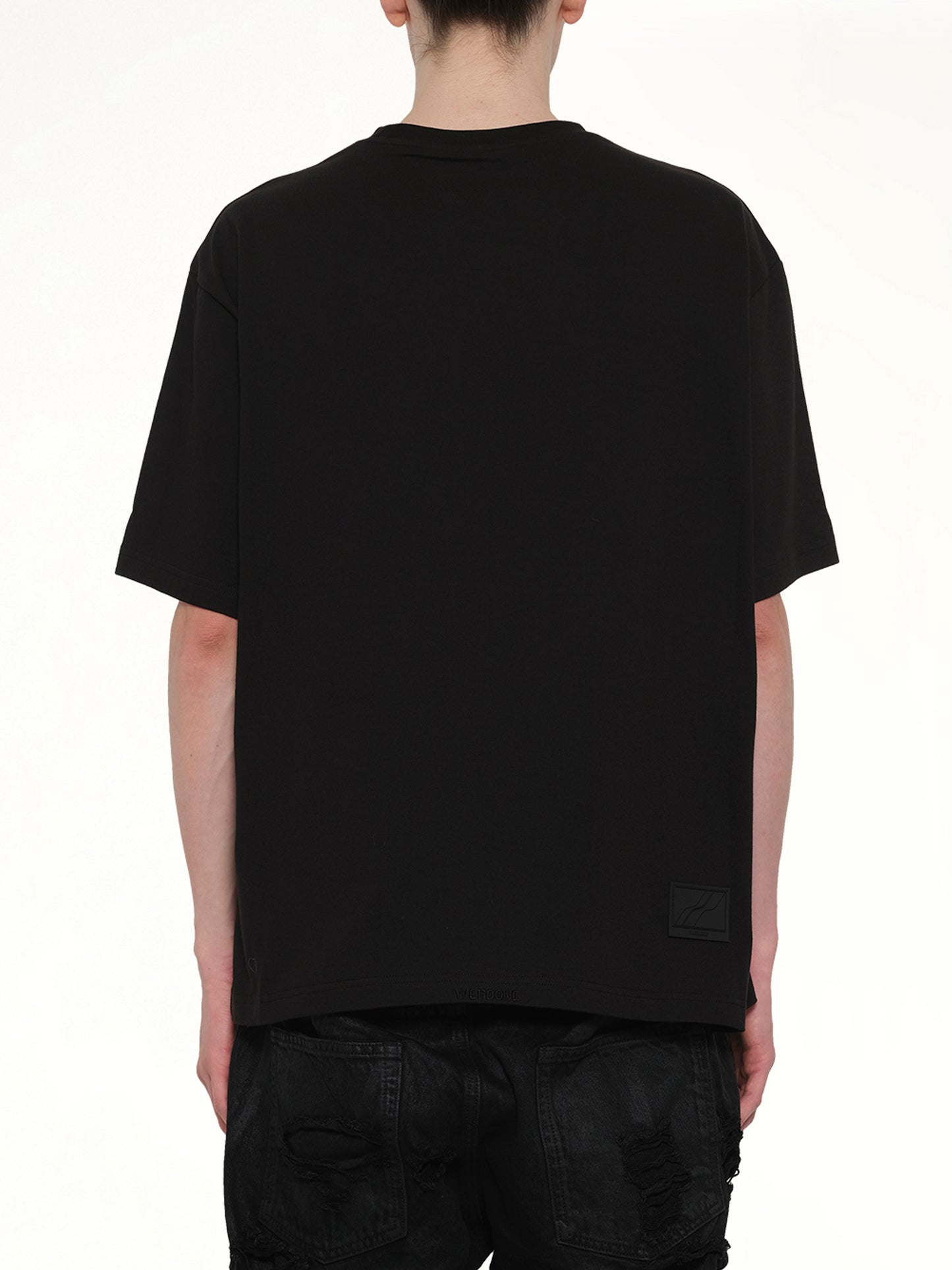 Logo Loose-Fit T-Shirt in Black