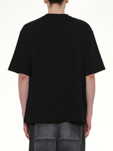 Multi Rainbow Logo T-Shirt in Black