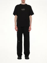Rhinestone T-Shirt in Black