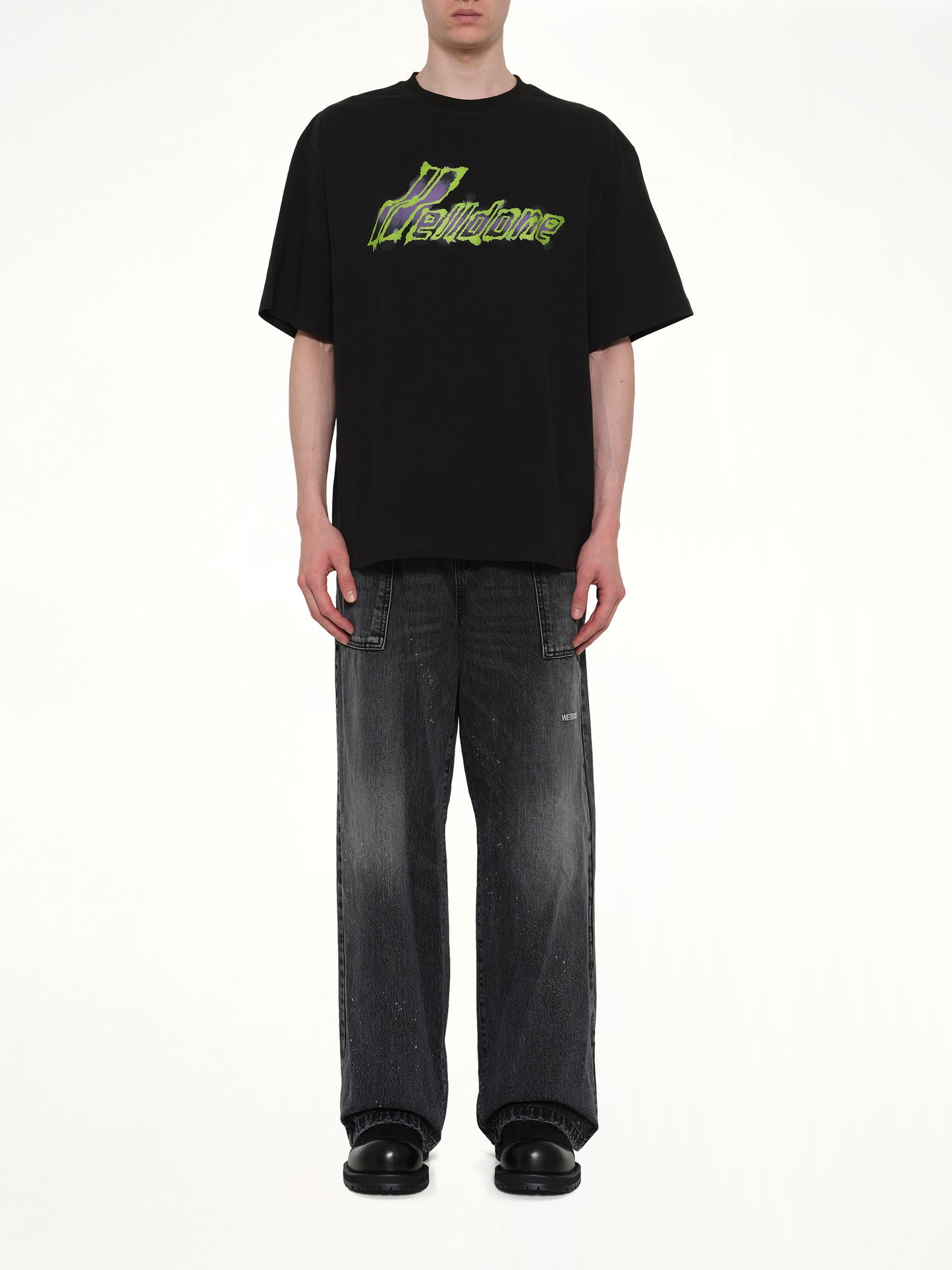 Watercolor T-Shirt in Black