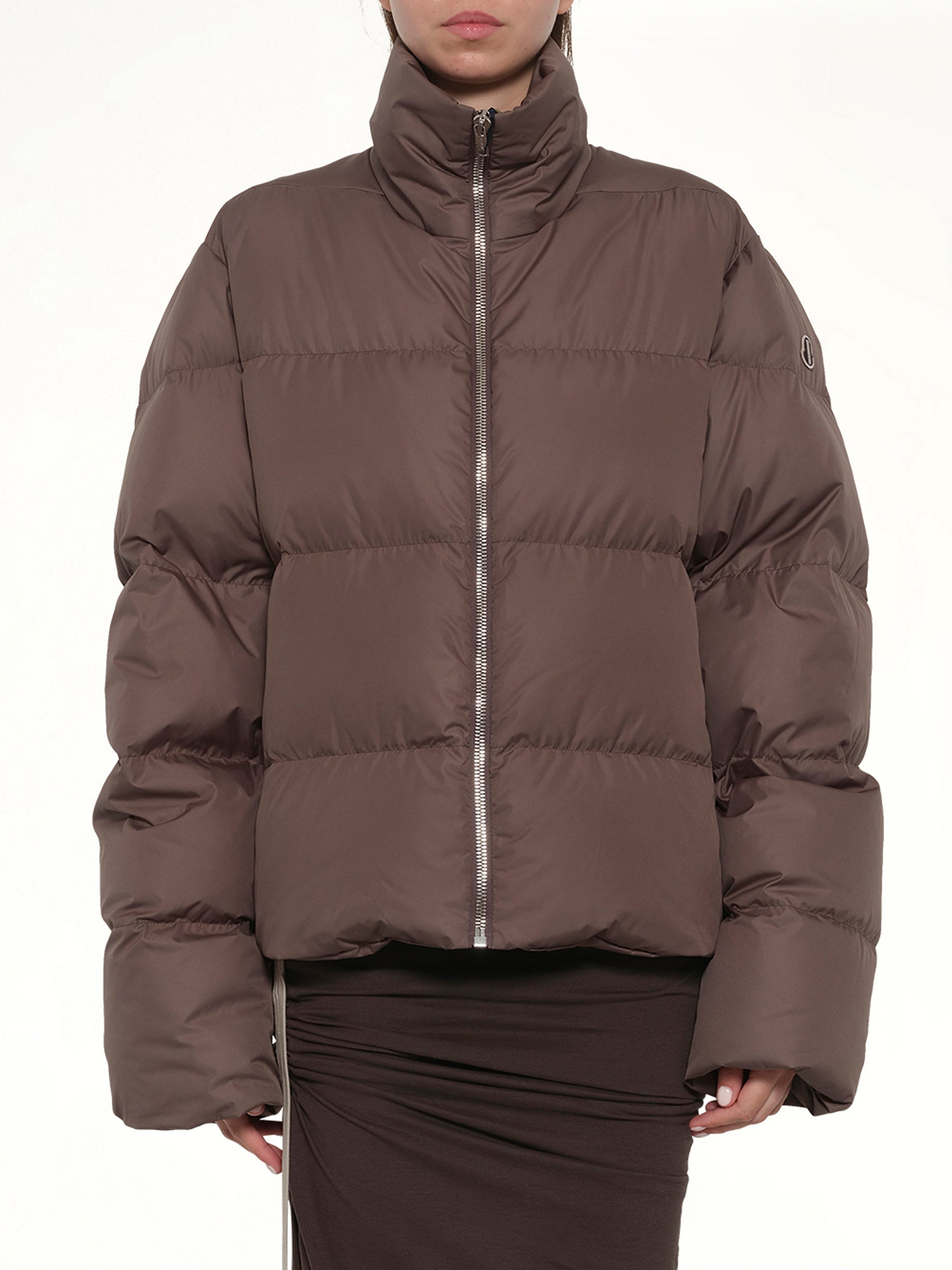 Rick Owens x Moncler Cyclopic Jacket in Dark Dust