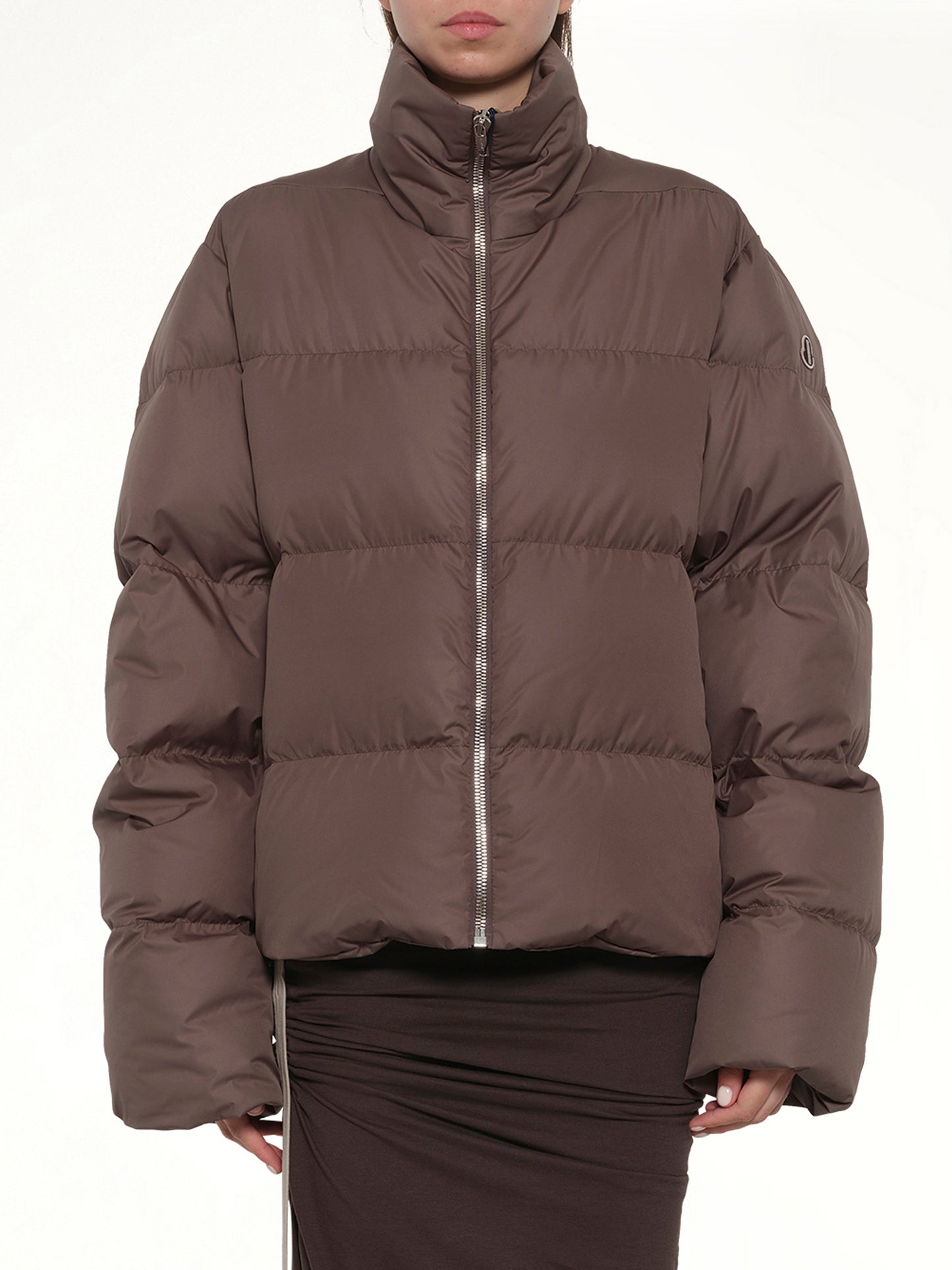 Rick Owens x Moncler Cyclopic Jacket in Dark Dust