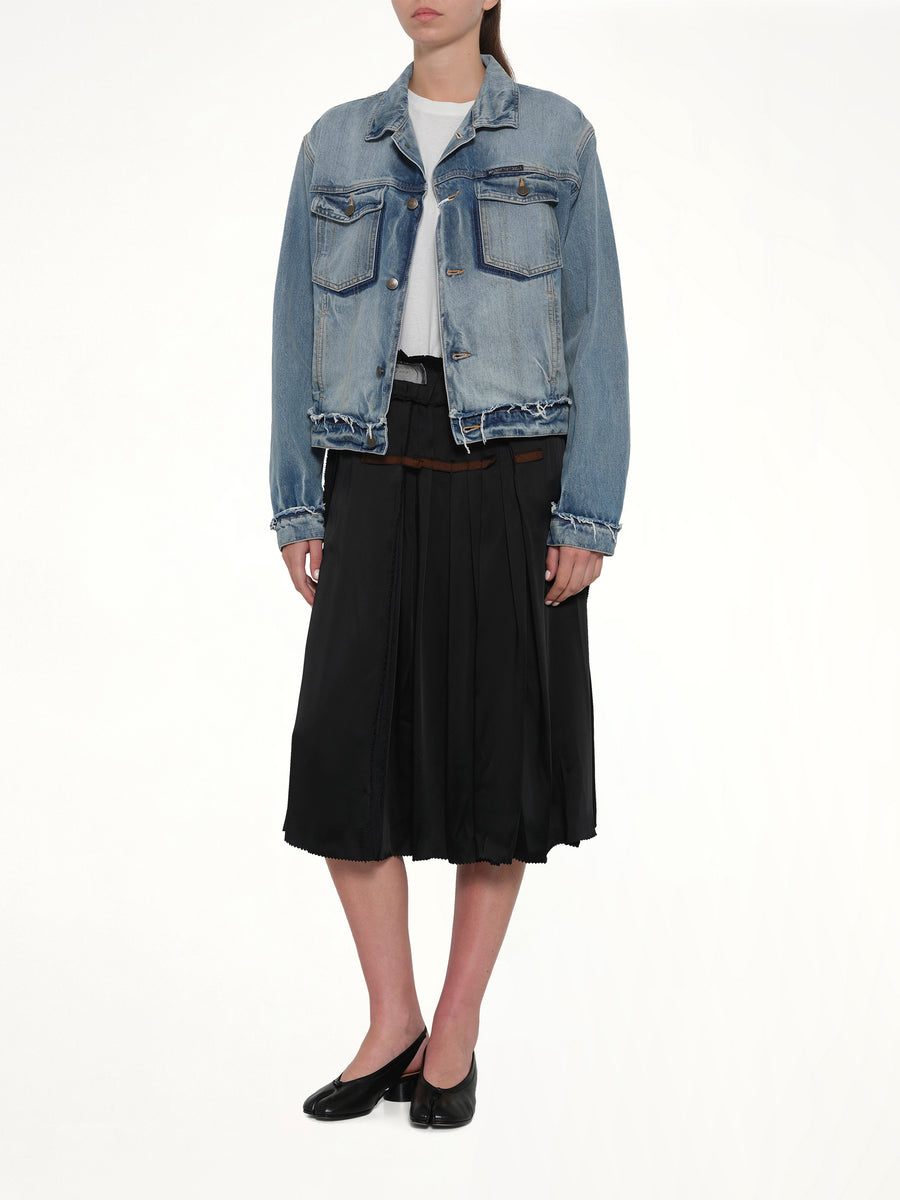 Layered Skirt in Black