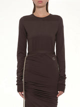 Rick Owens x Moncler Adjustable Skirt in Dark Dust