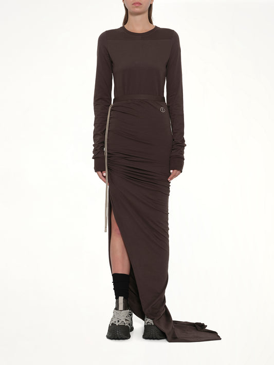 Rick Owens x Moncler Adjustable Skirt in Dark Dust