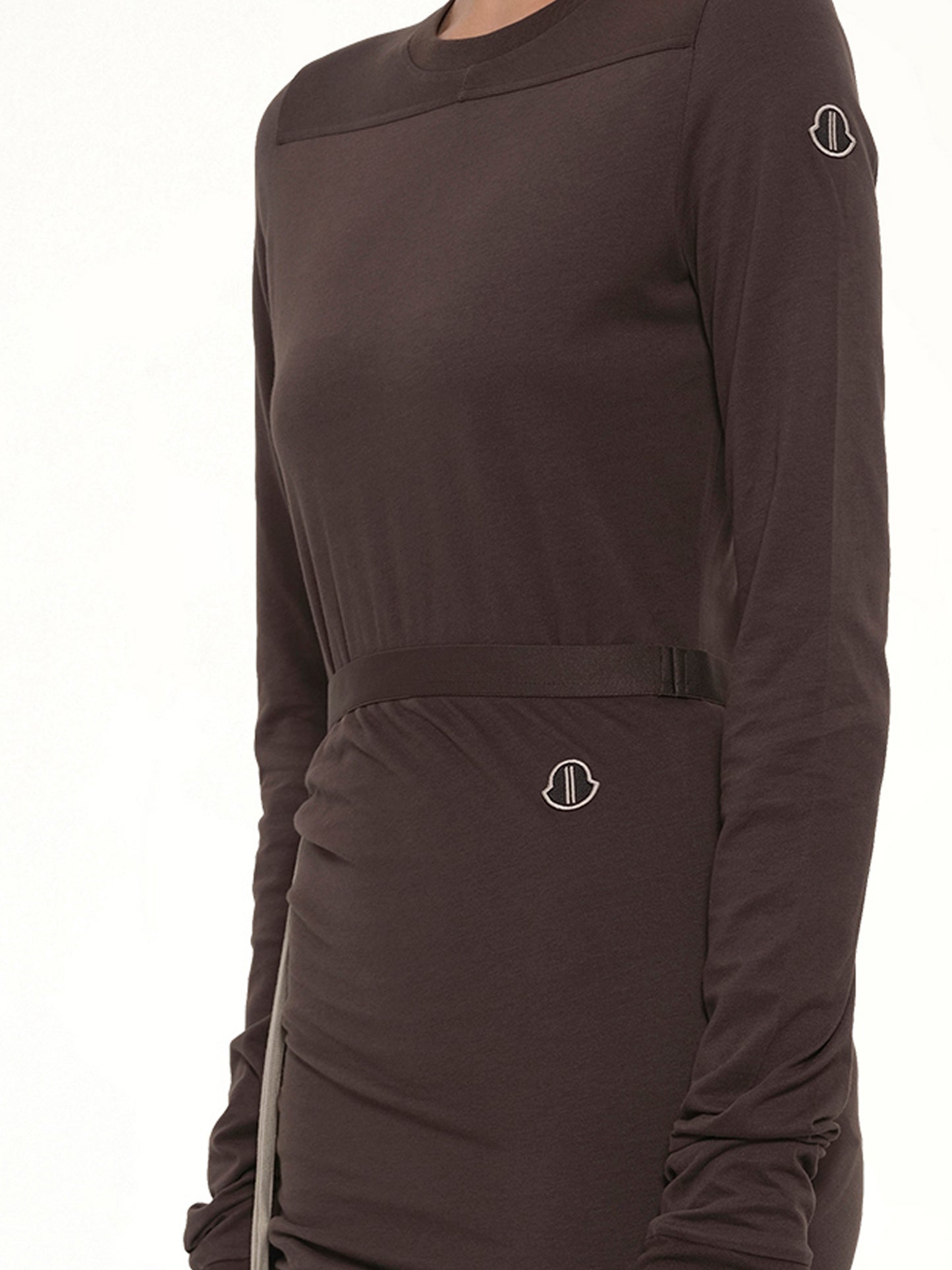 Rick Owens x Moncler Adjustable Skirt in Dark Dust
