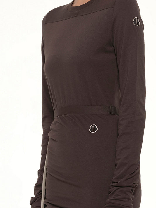 Rick Owens x Moncler Adjustable Skirt in Dark Dust