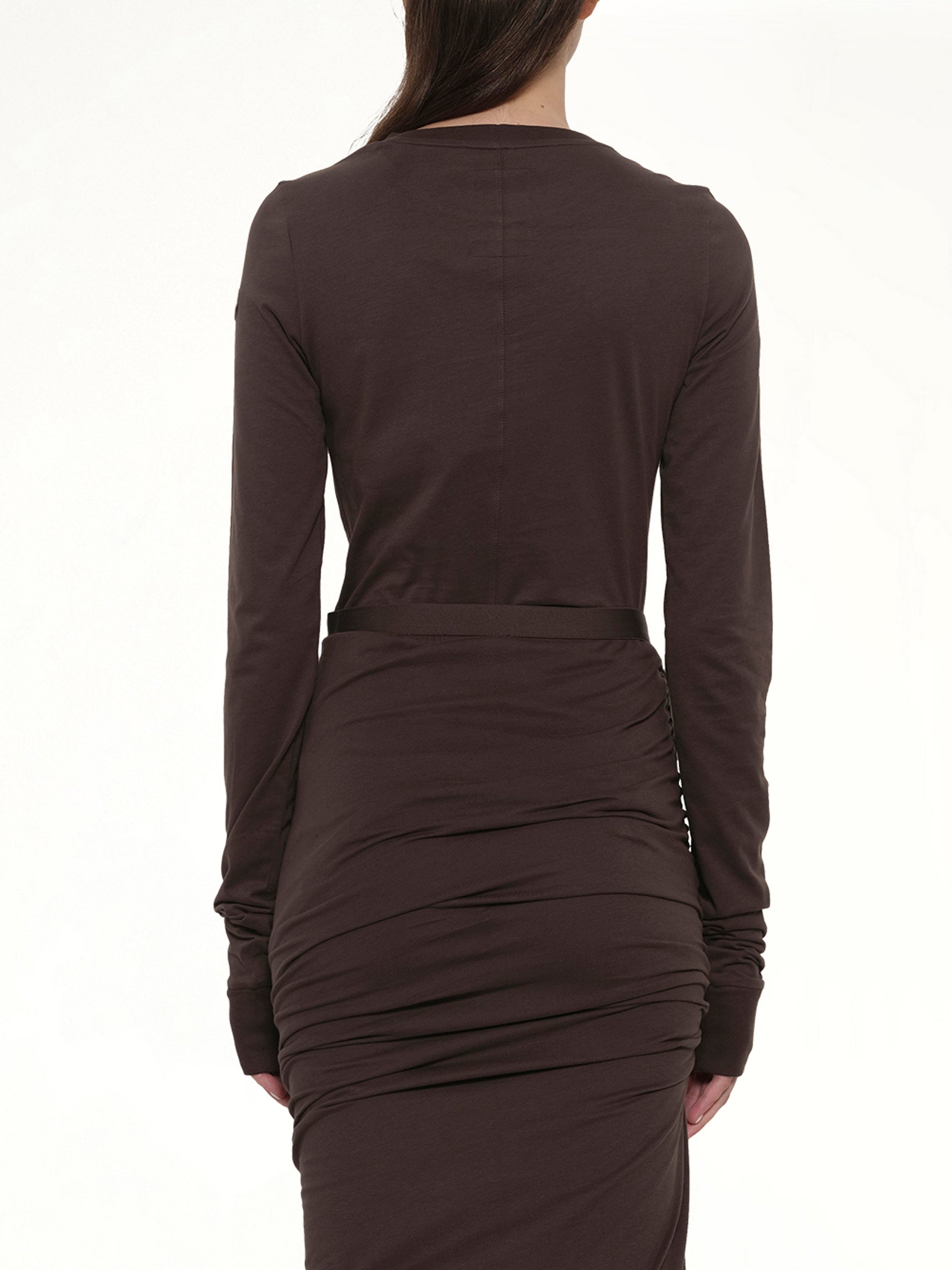 Rick Owens x Moncler Adjustable Skirt in Dark Dust