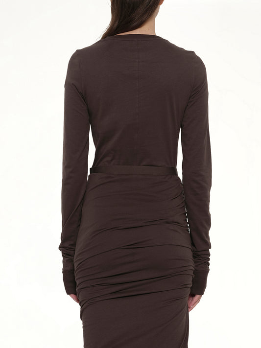 Rick Owens x Moncler Adjustable Skirt in Dark Dust