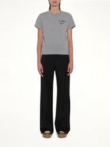 Regular Fit T-Shirt in Grey Melange