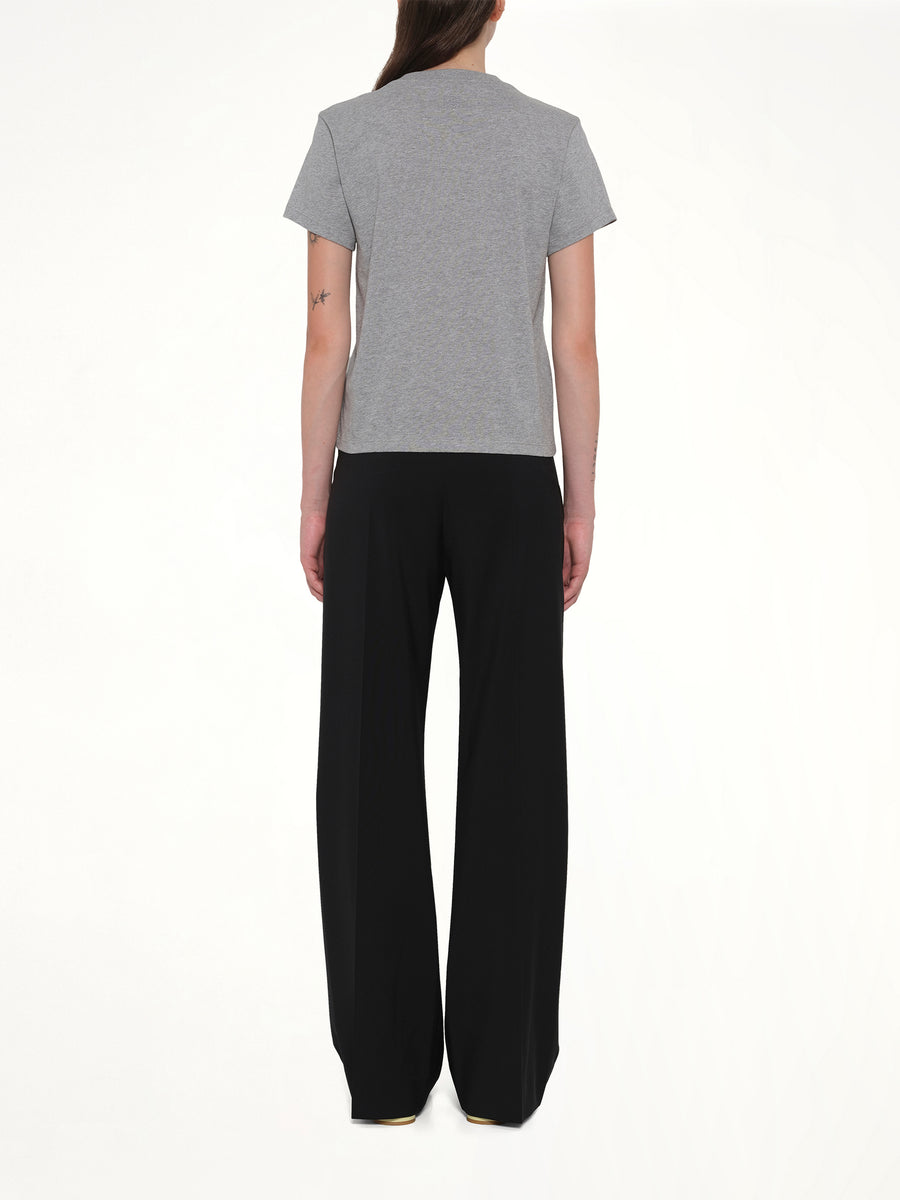 Regular Fit T-Shirt in Grey Melange