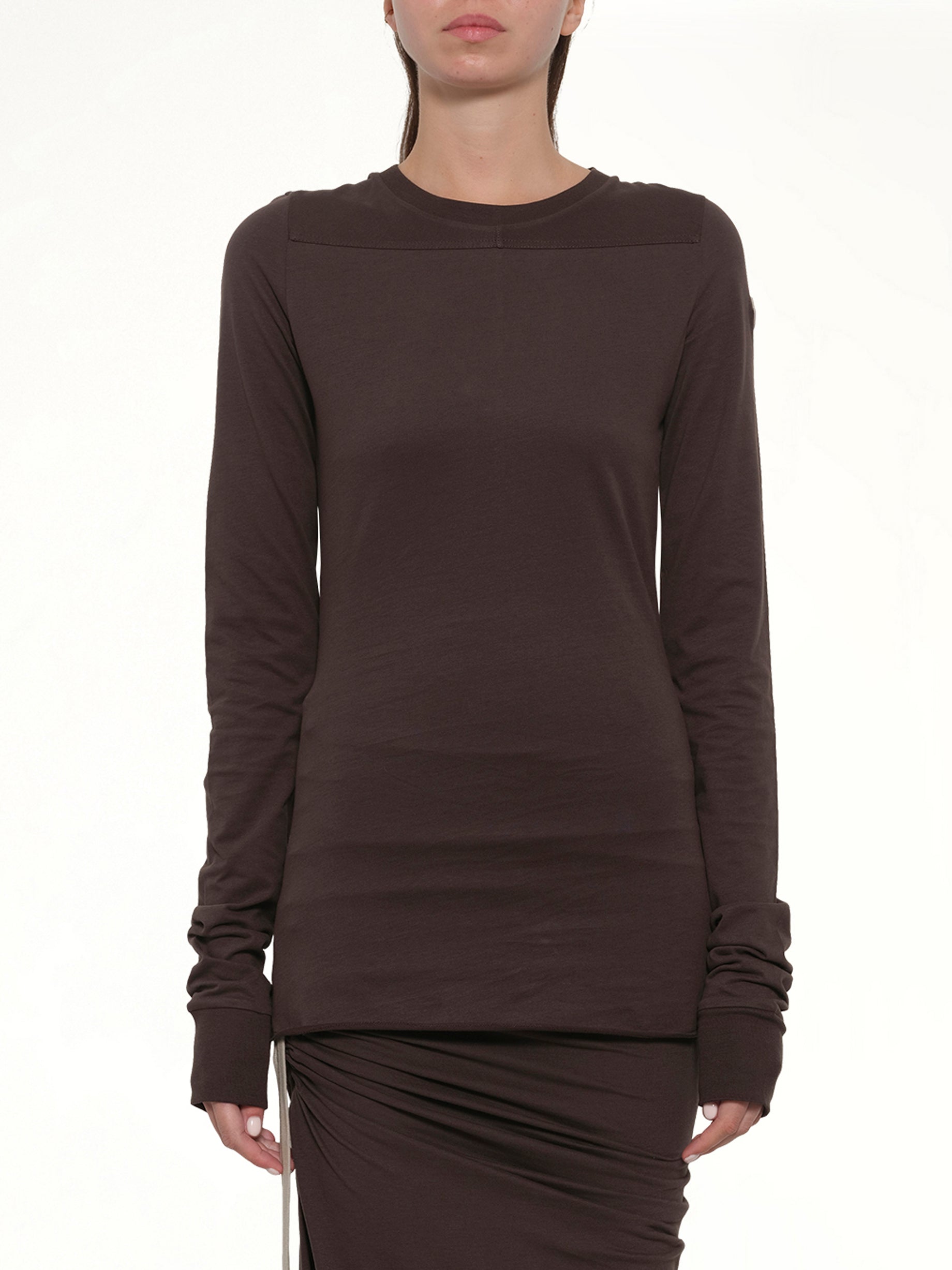 Rick Owens x Moncler Girder LS T in Dark Dust