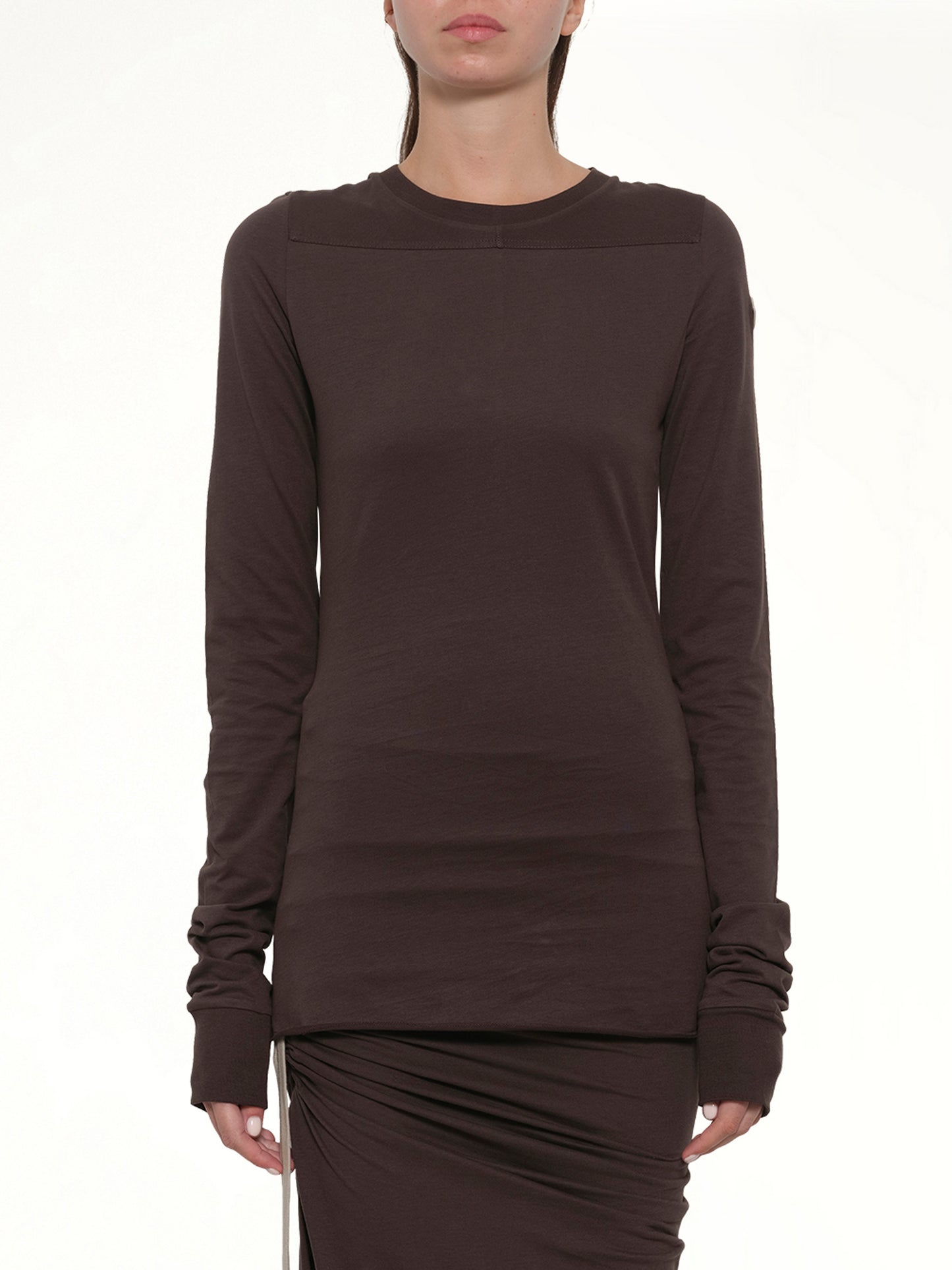 Rick Owens x Moncler Girder LS T in Dark Dust