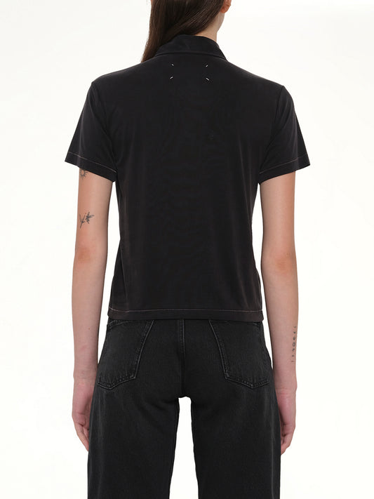 Polo Shirt in Black