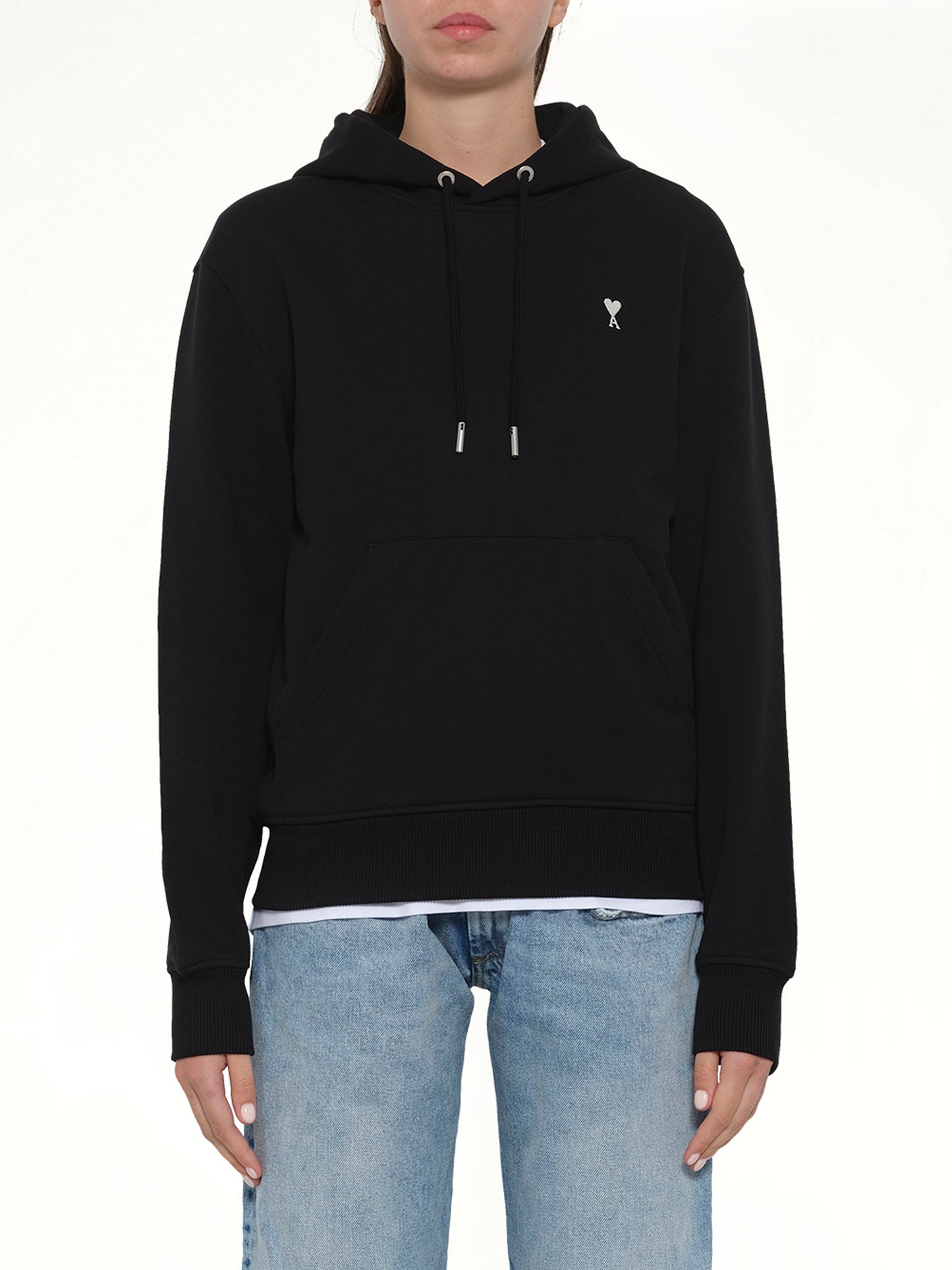 Contrasted ADC Hoodie in Black