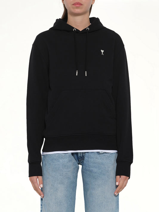Contrasted ADC Hoodie in Black