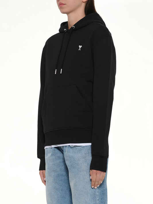 Contrasted ADC Hoodie in Black