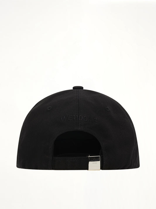 Spike Rose Cap in Black