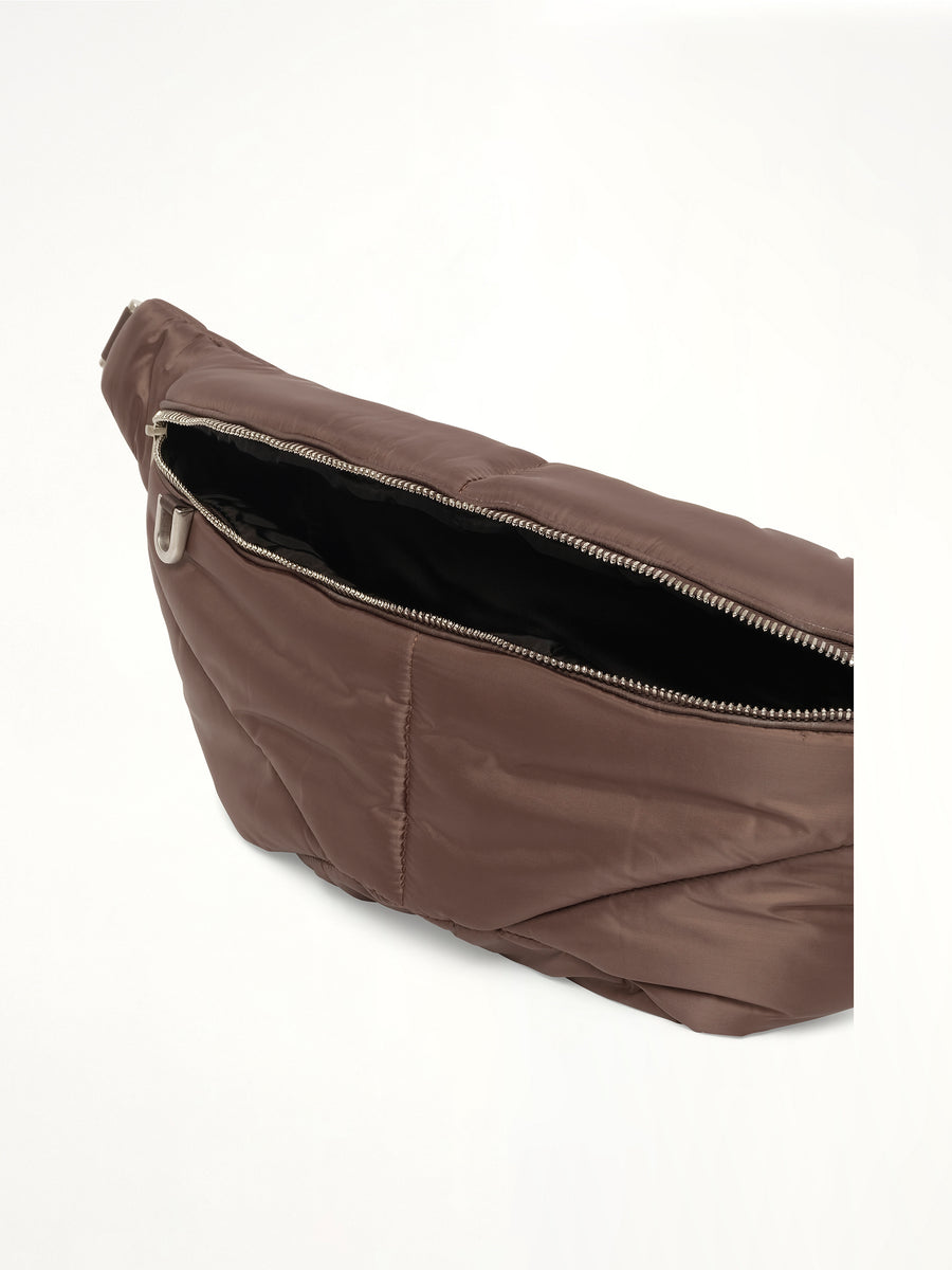 Rick Owens x Moncler Bumbag in Dark Dust