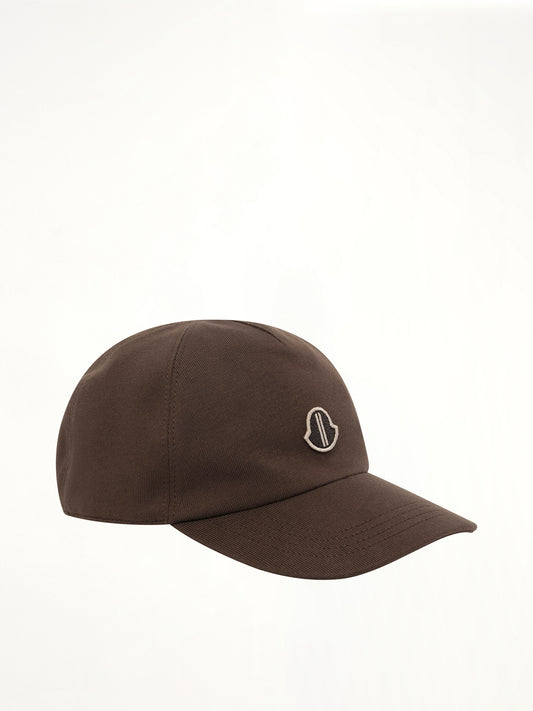Rick Owens x Moncler Baseball Hat in Dark Dust