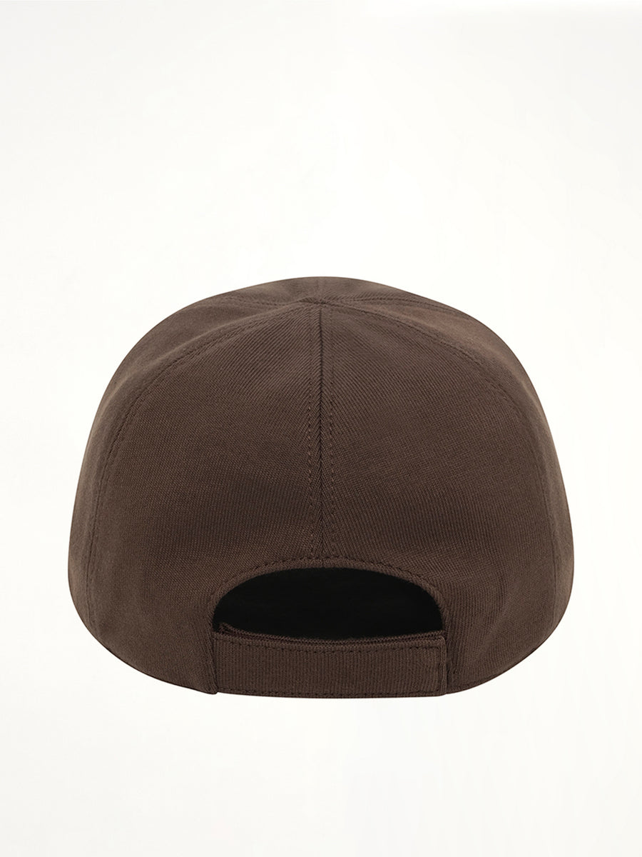 Rick Owens x Moncler Baseball Hat in Dark Dust