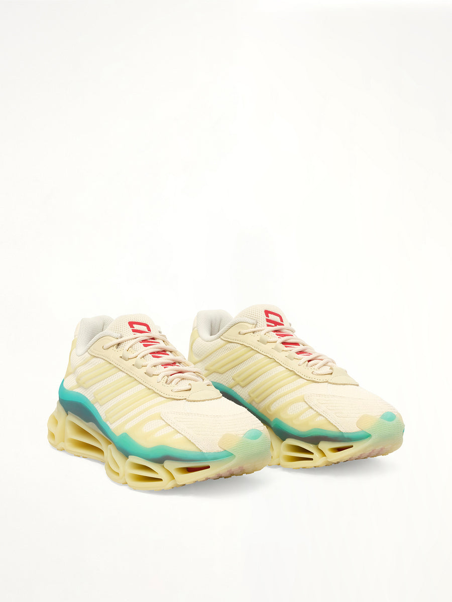 Adidas x Chavarria Megaride AG in Cream White Front View | WILLY CHAVARRIA