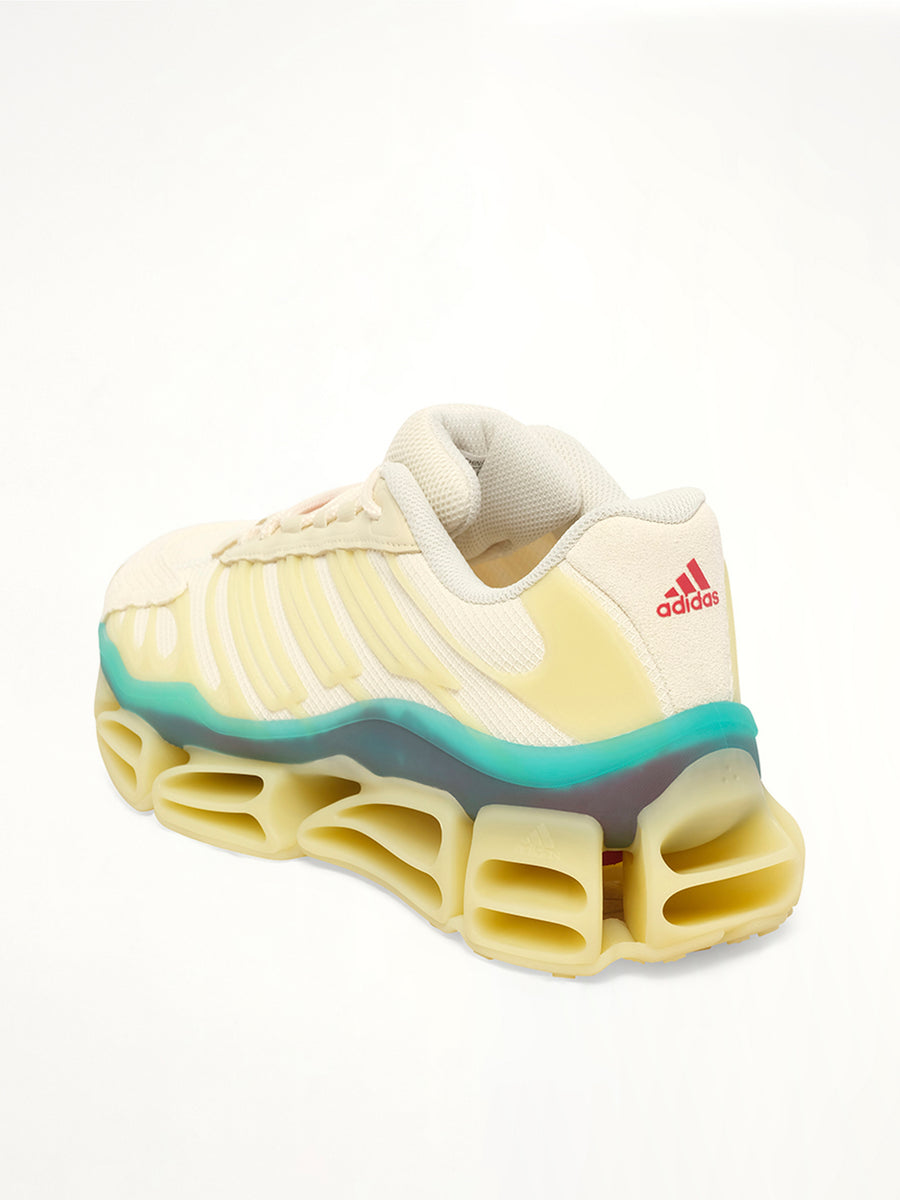 Adidas x Chavarria Megaride AG in Cream White Back View | WILLY CHAVARRIA