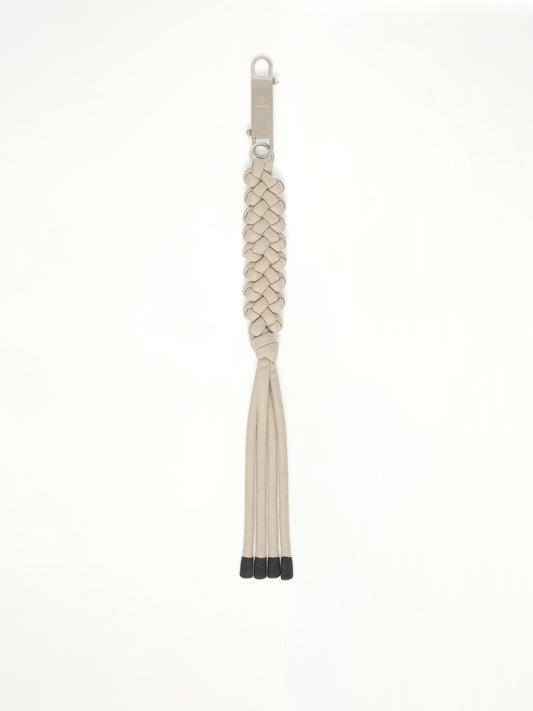 Rick Owens x Moncler Hiking Rope Keyring in Milk