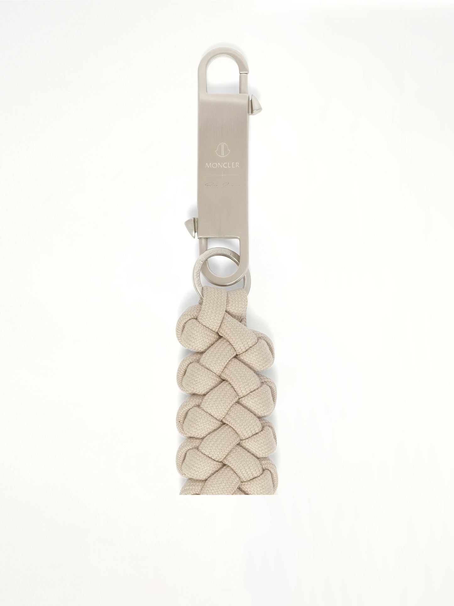 Rick Owens x Moncler Hiking Rope Keyring in Milk