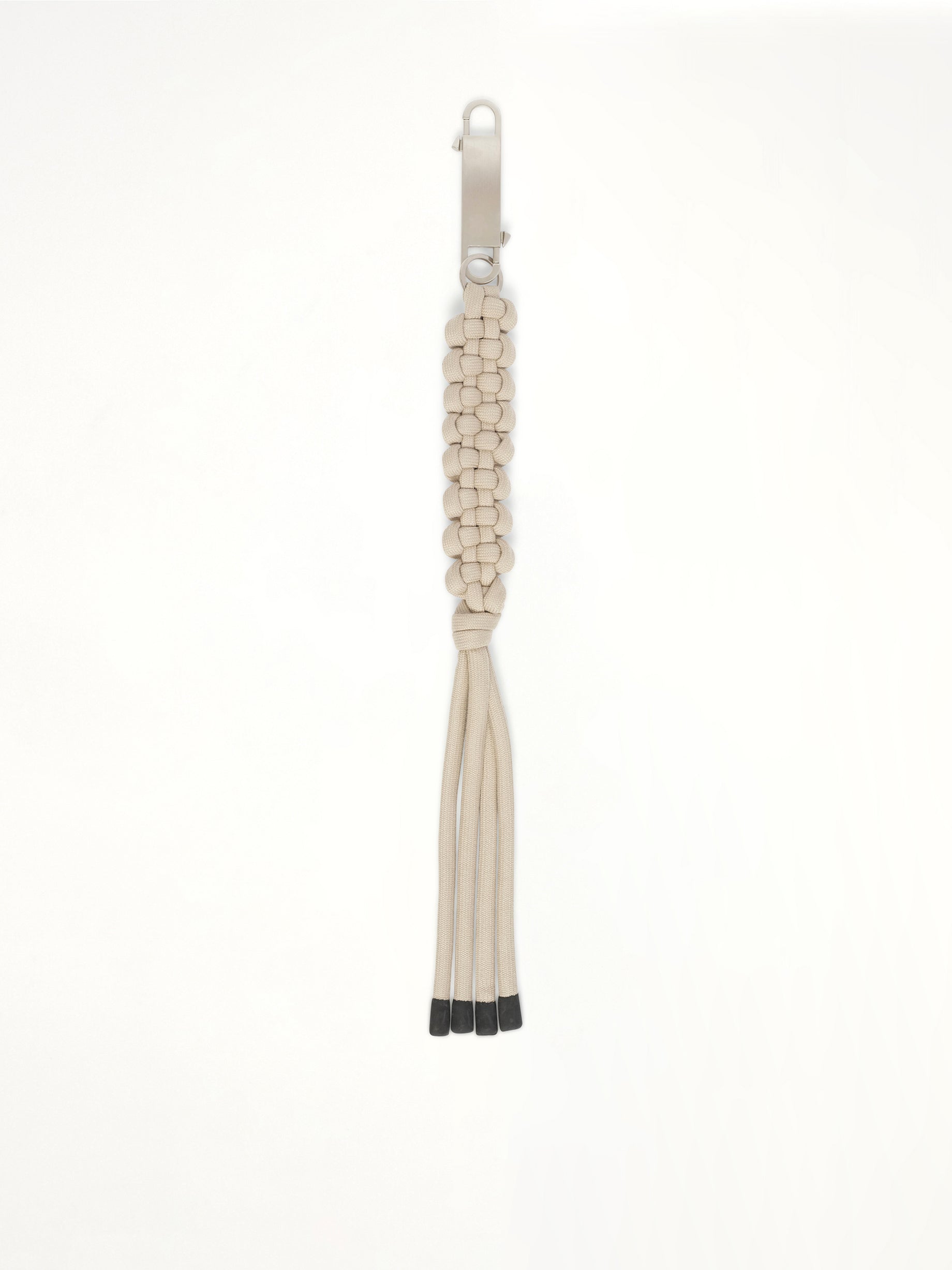 Rick Owens x Moncler Hiking Rope Keyring in Milk