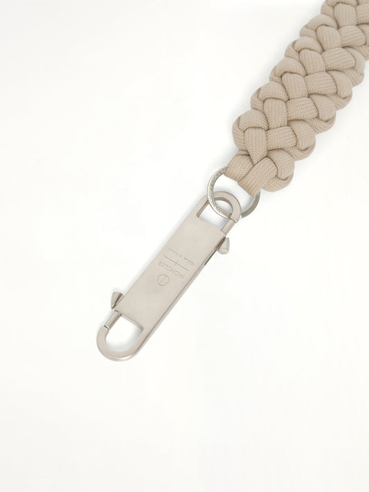 Rick Owens x Moncler Hiking Rope Keyring in Milk