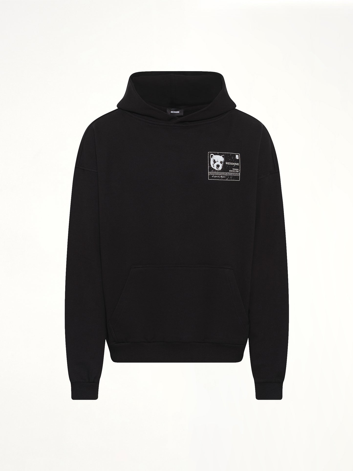 DNA Teddy ID Hoodie in Black