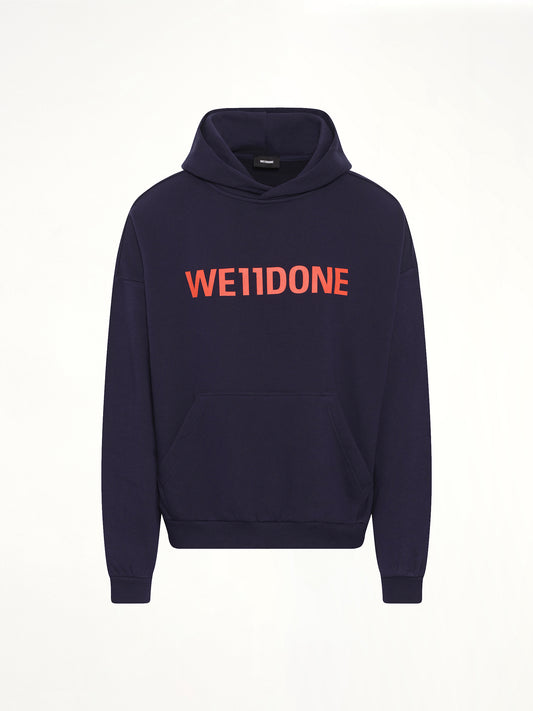 Logo Hoodie in Navy