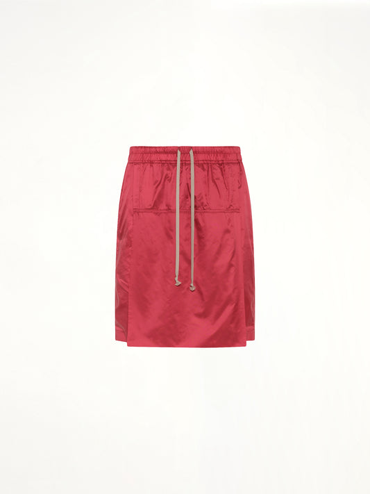 Rick Owens x Moncler Kiltshorts in Carnelian