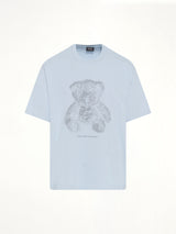 Coding Teddy T-Shirt in Sky