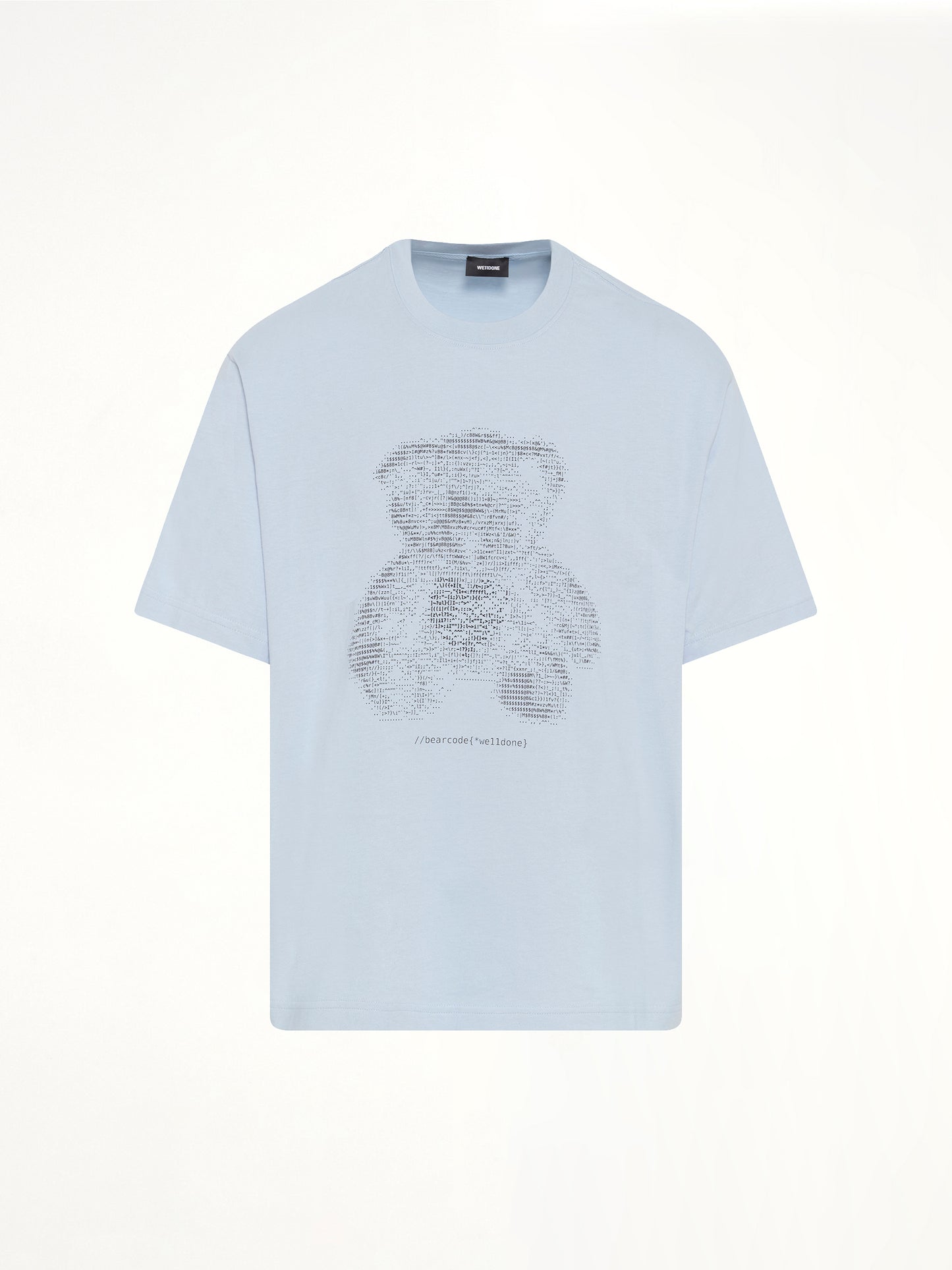 Coding Teddy T-Shirt in Sky