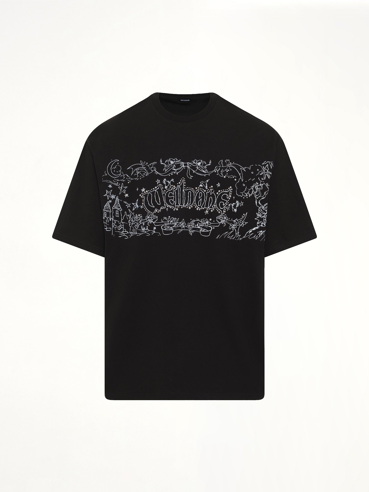 Ending Credit T-Shirt in Black
