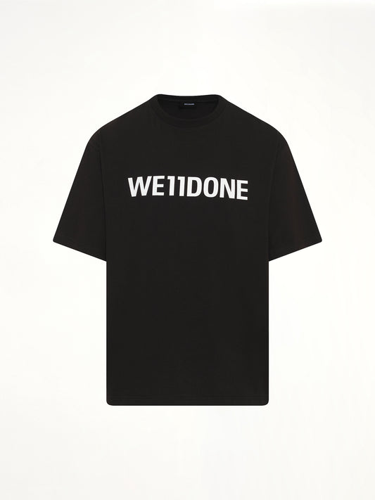 Logo Loose-Fit T-Shirt in Black