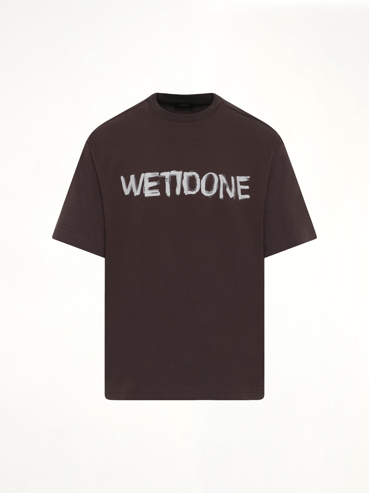 Logo Painted T-Shirt in Charcoal