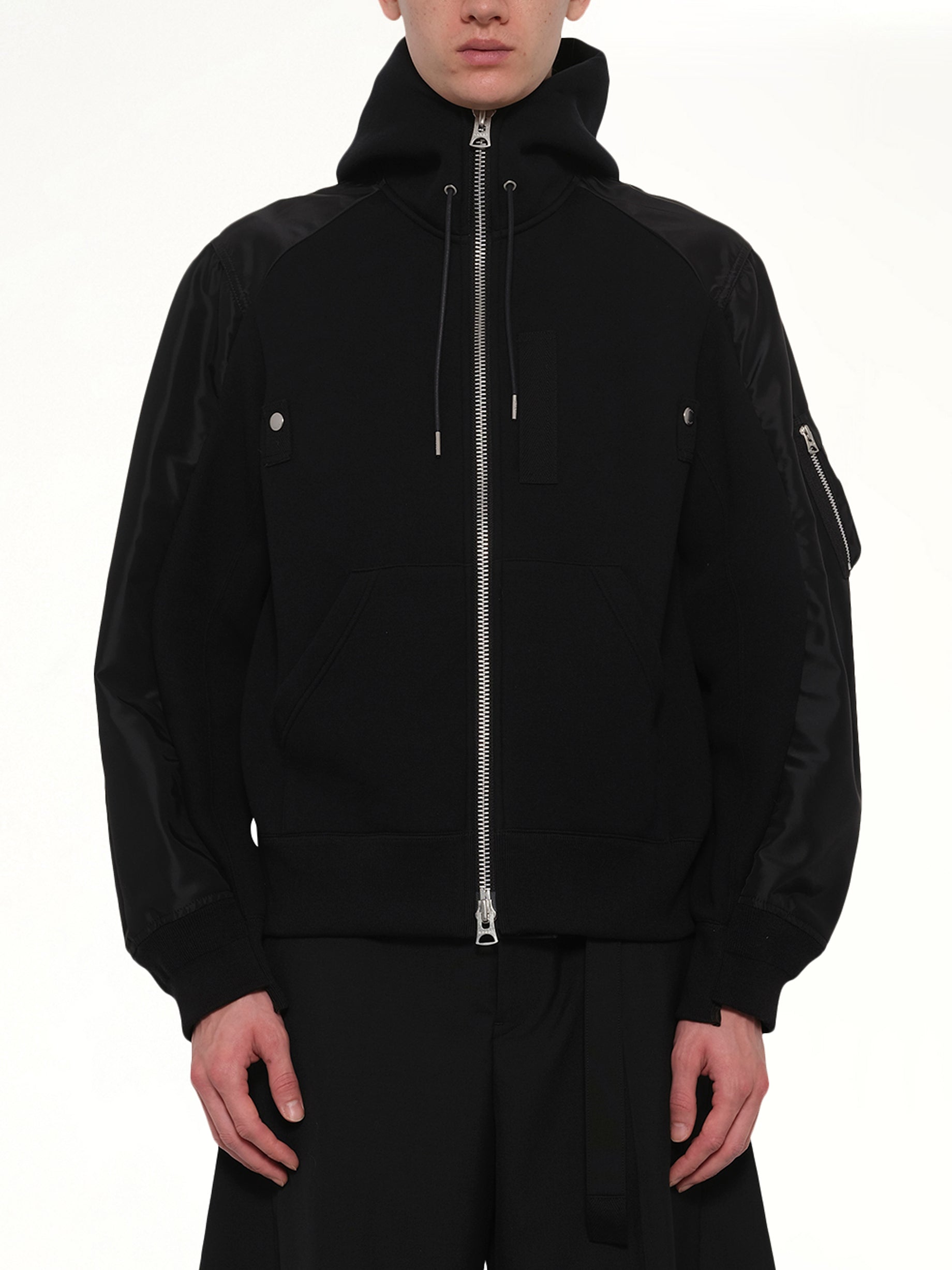 Sponge Sweat Hoodie in Black