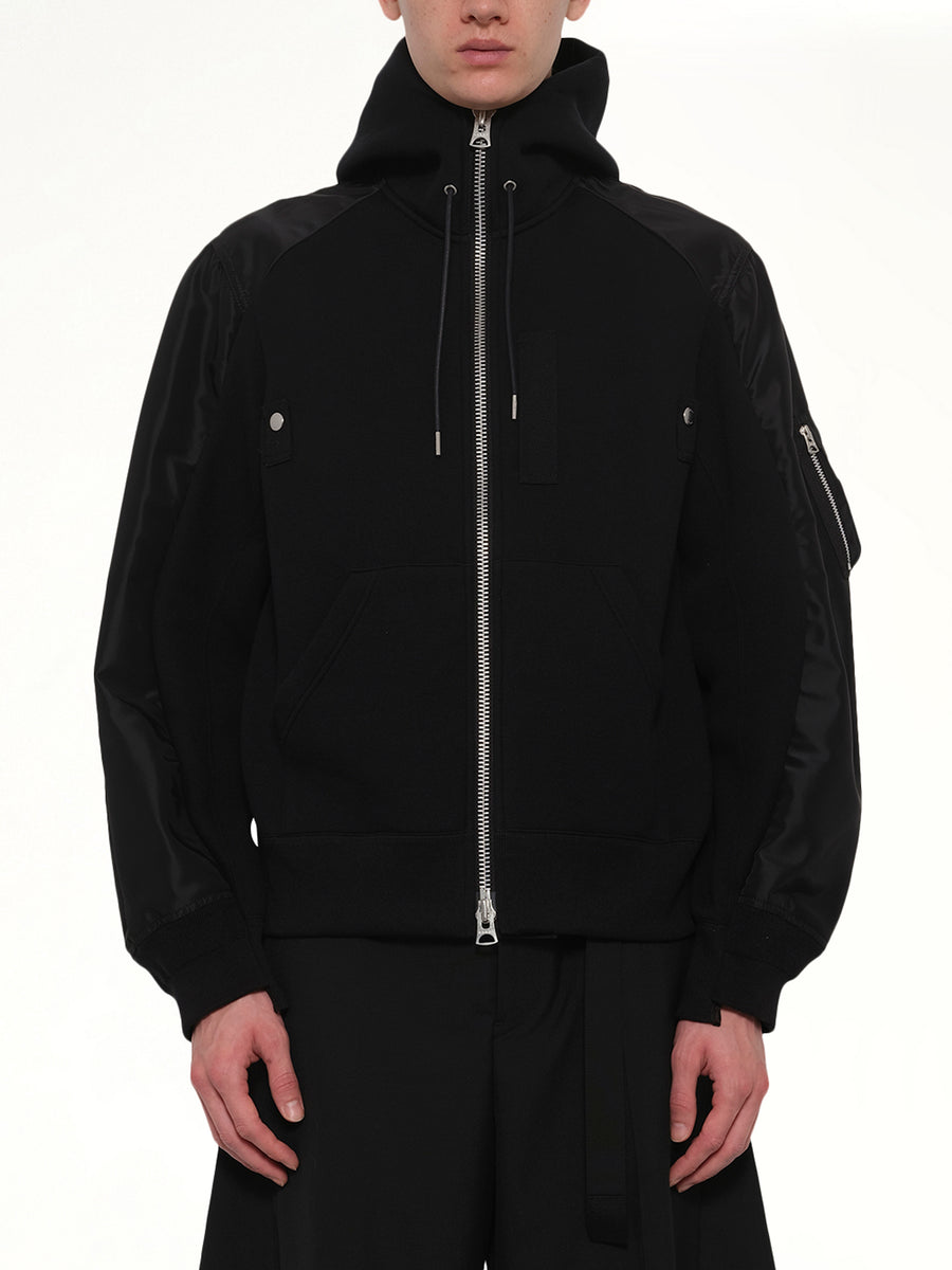 Sponge Sweat Hoodie in Black